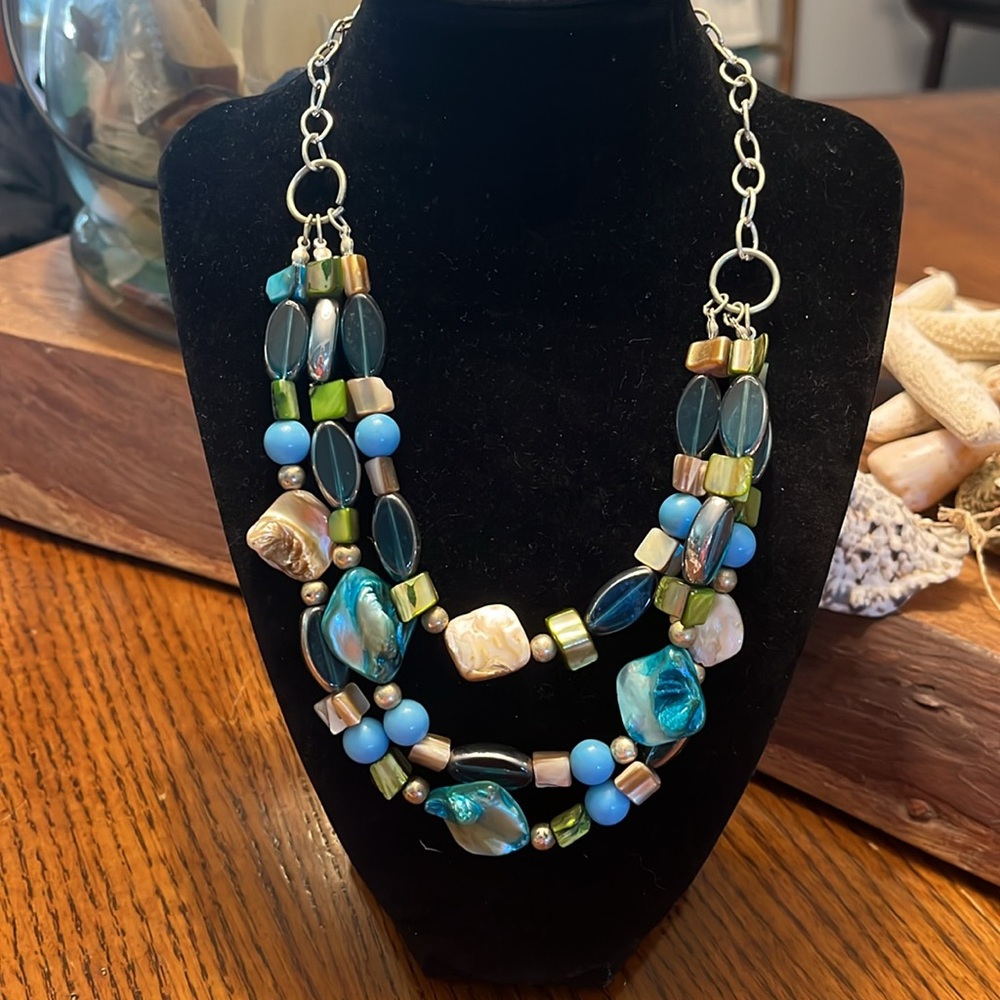 Multicolor Statement Necklace Bundle - image 2